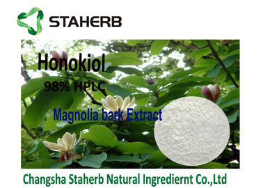 중국 태산목 수피 항균 식물은 HPLC에 의하여 반대로 - 옥시던트 2%-98% Honokiol 추출합니다 협력 업체