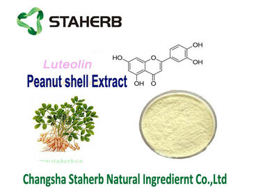 중국 땅콩 피부 항균 식물은 루테올린 분말 Aluteolin 98% HPLC를 추출합니다 협력 업체