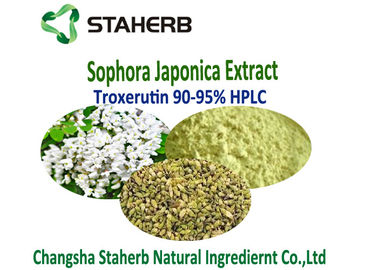 중국 95.0% Troxerutin Sophora Japonica 추출물 보충교재는 혈소판 집단을 금합니다 협력 업체