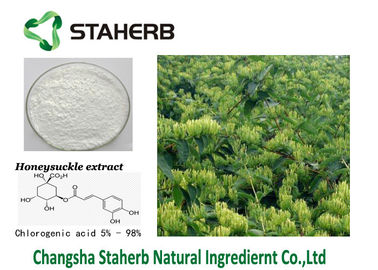 중국 CAS 327-97-9 Chlorogenic 산성 추출물 Honeysuchle 꽃 추출물은 열을 감소시킵니다 협력 업체