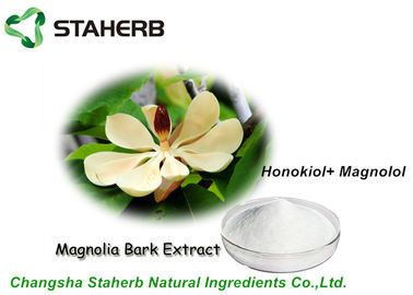 중국 순수한 자연적인 태산목 수피 추출물 분말 2%-98%   Honokiol 및 Magnolol HPLC 협력 업체