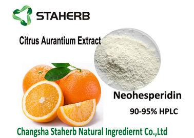 중국 맛 있는 Neohesperidin 90-98% HPLC 밀감속 Aurantium 분말 자연적인 감미료 협력 업체